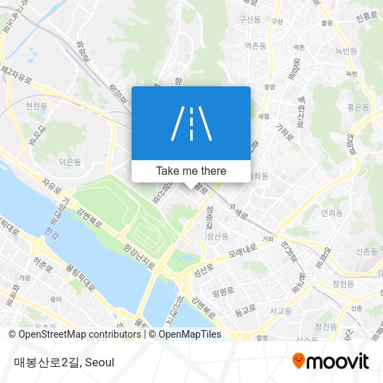 매봉산로2길 map