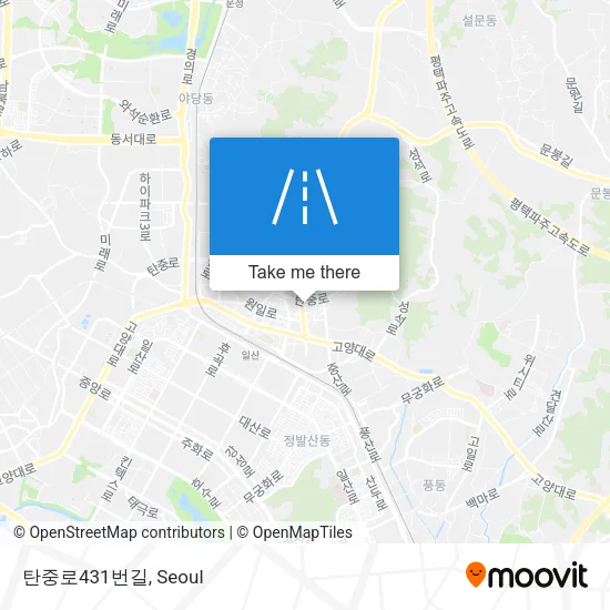 탄중로431번길 map
