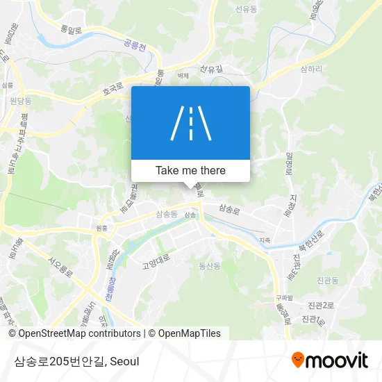 삼송로205번안길 map