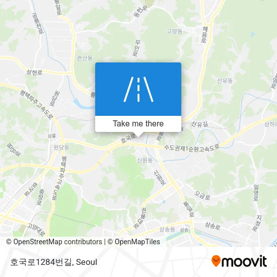 호국로1284번길 map