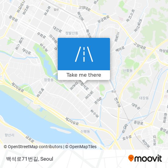 백석로71번길 map