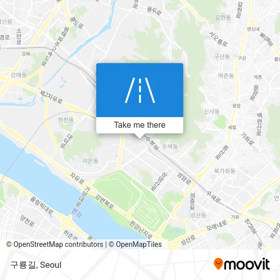 구룡길 map