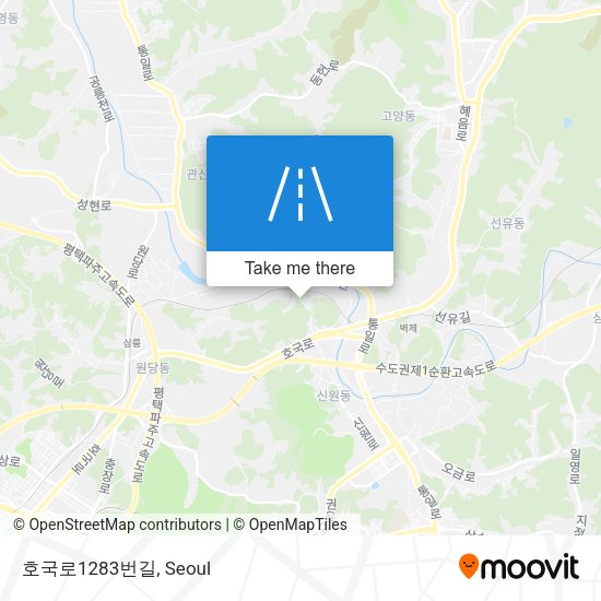 호국로1283번길 map