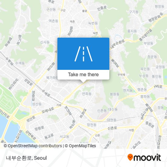 내부순환로 map