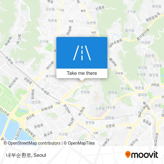내부순환로 map
