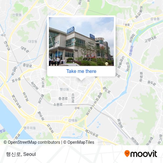 행신로 map