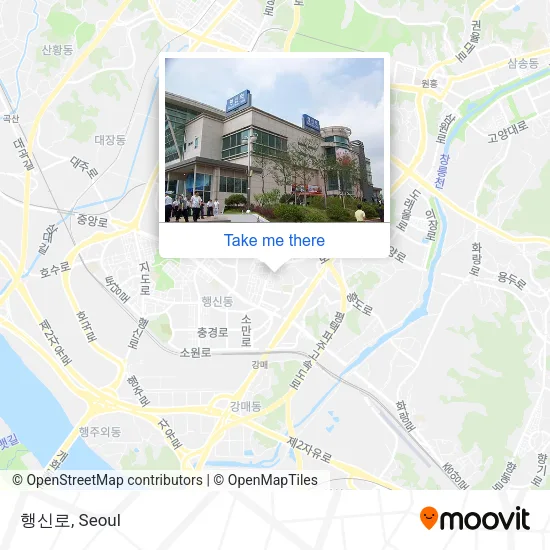 행신로 map