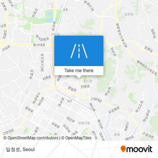 일청로 map