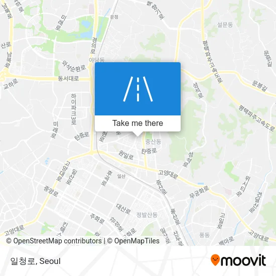일청로 map