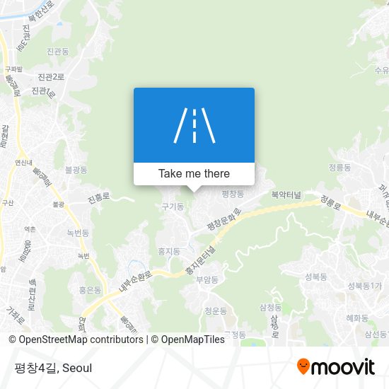 평창4길 map
