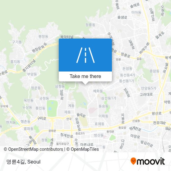 명륜4길 map