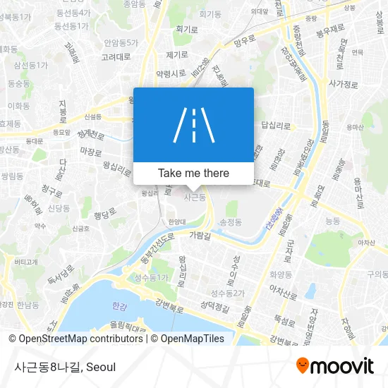 사근동8나길 map