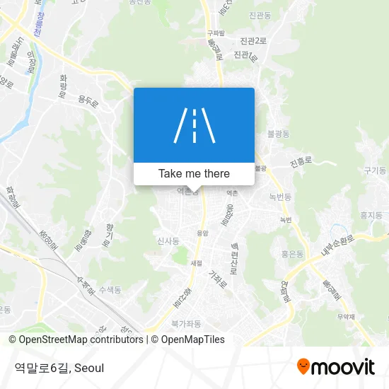 역말로6길 map