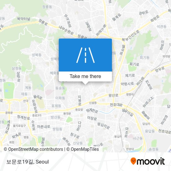 보문로19길 map