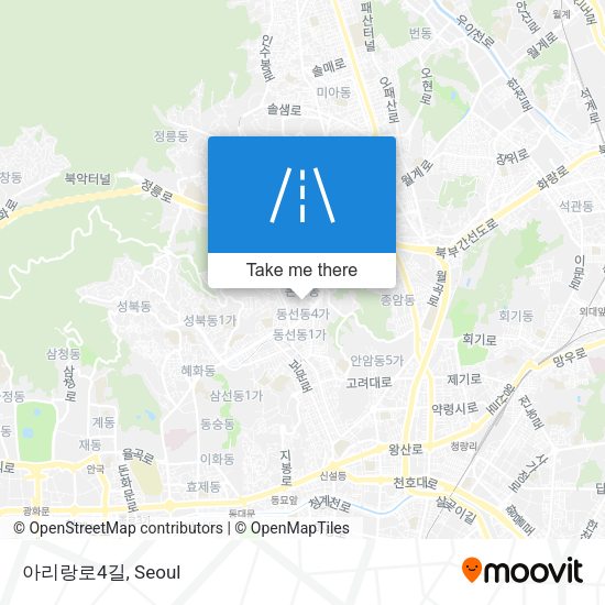 아리랑로4길 map