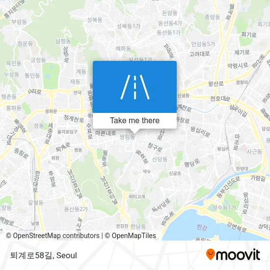 퇴계로58길 map