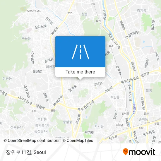 장위로11길 map
