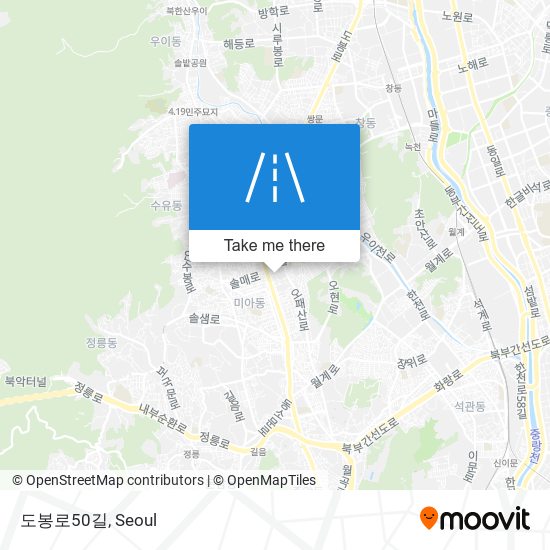 도봉로50길 map