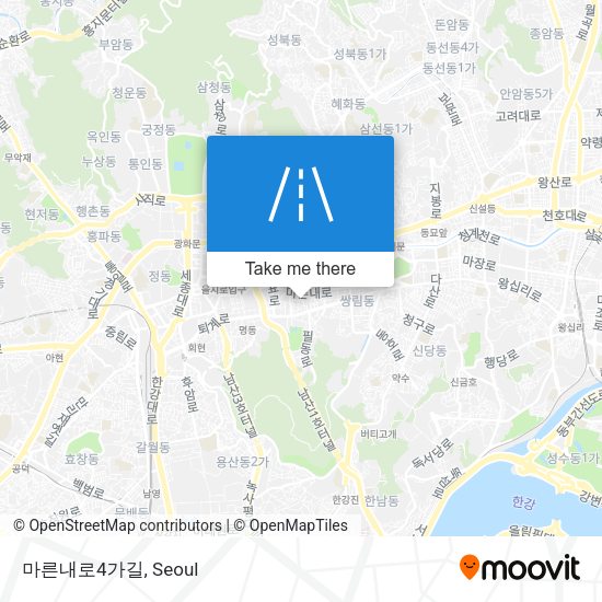마른내로4가길 map