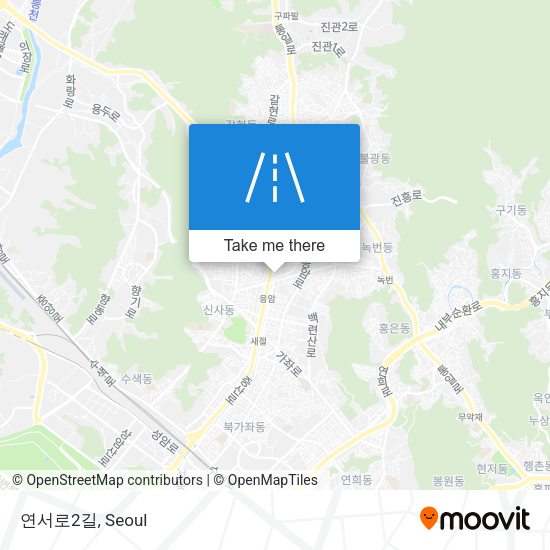 연서로2길 map