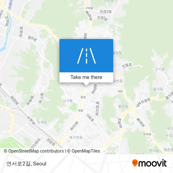 연서로2길 map