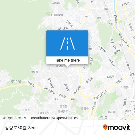 삼양로30길 map