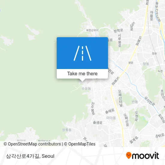 삼각산로4가길 map