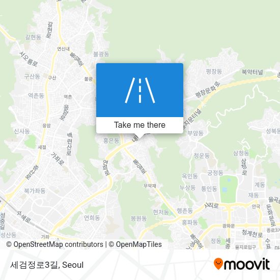 세검정로3길 map