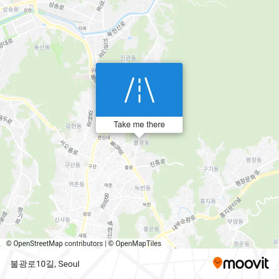 불광로10길 map