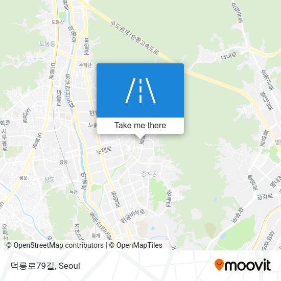 덕릉로79길 map