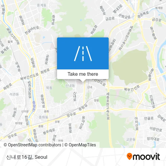 신내로16길 map
