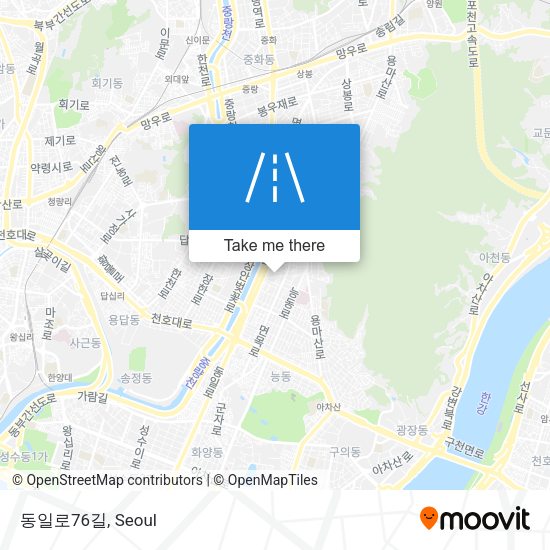 동일로76길 map