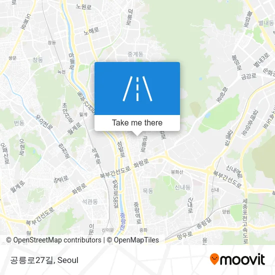 공릉로27길 map