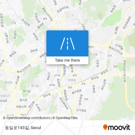 동일로143길 map