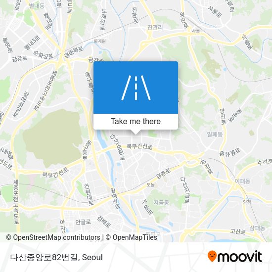 다산중앙로82번길 map