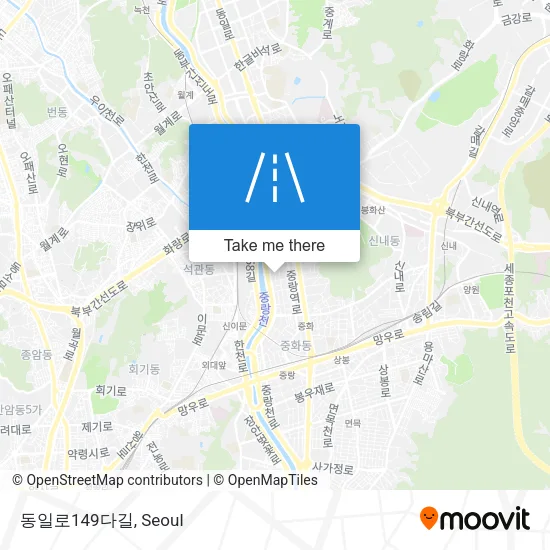 동일로149다길 map