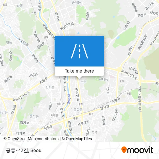 공릉로2길 map