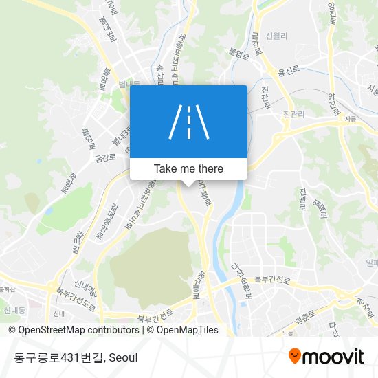 동구릉로431번길 map