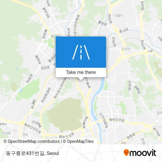 동구릉로431번길 map
