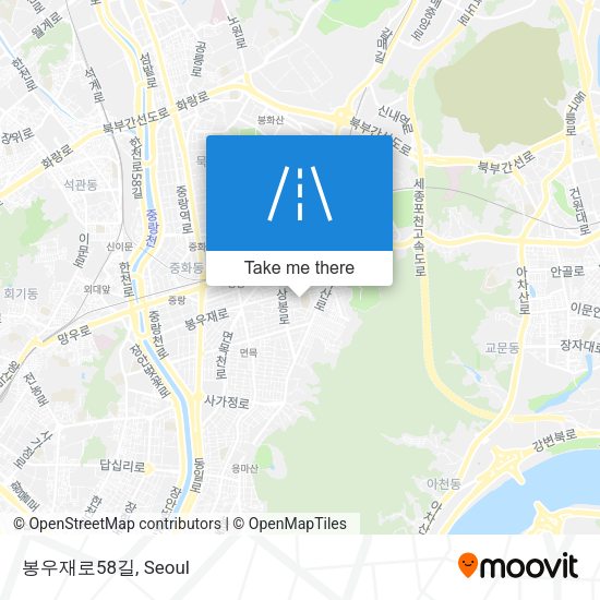 봉우재로58길 map