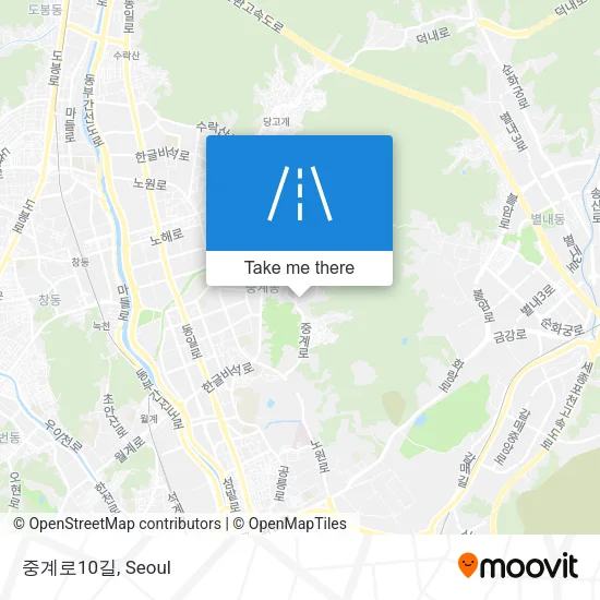중계로10길 map