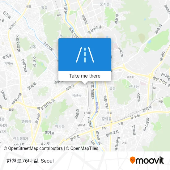 한천로76나길 map