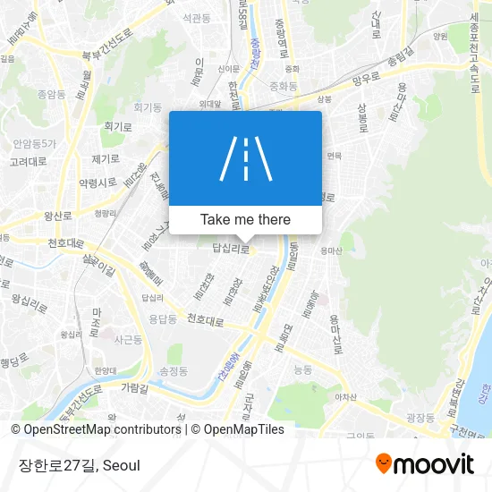장한로27길 map