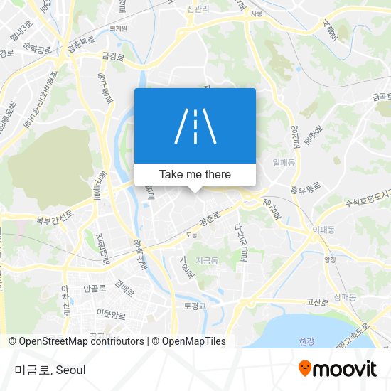 미금로 map