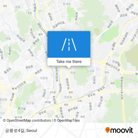 공릉로4길 map