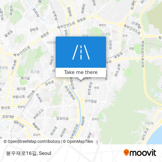 봉우재로16길 map