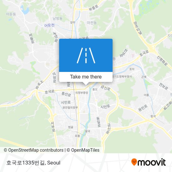 호국로1335번길 map