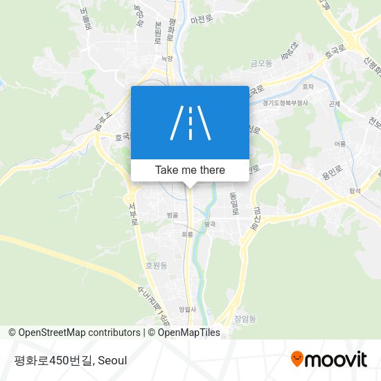 평화로450번길 map
