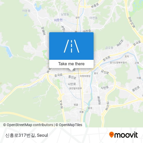 신흥로317번길 map