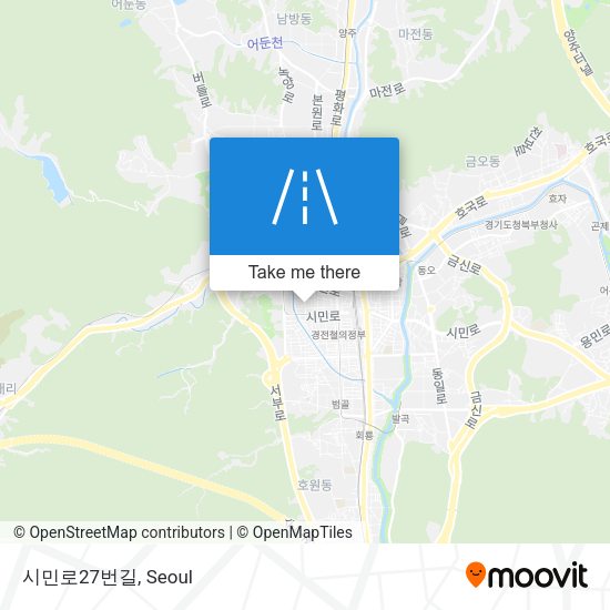 시민로27번길 map